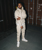 Athleisure Hoodie - Krem
