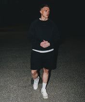 Athleisure Shorts - Svart