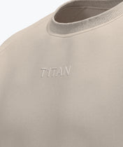 Athleisure Sweatshirt - Krem