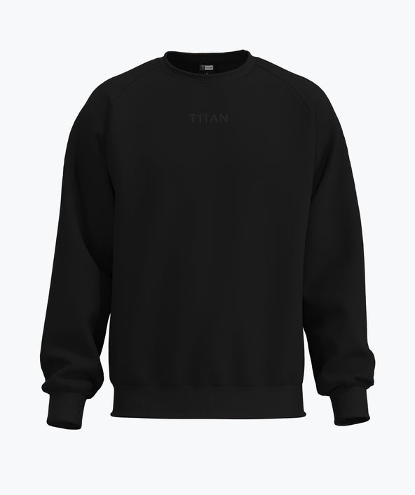 Athleisure Sweatshirt - Svart