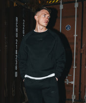 Athleisure Sweatshirt - Svart